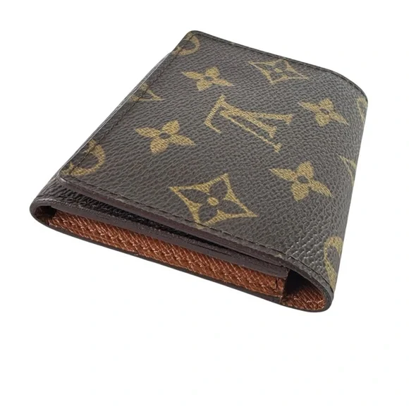 LOUIS VUITTON M62920 Enveloppe Cartes Visite Brown Monogram Made in Spain - Picture 5 of 13